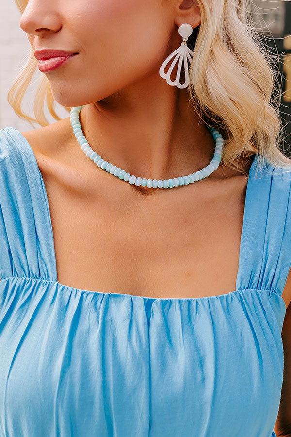 Premium Ocean Breeze Opal Necklace