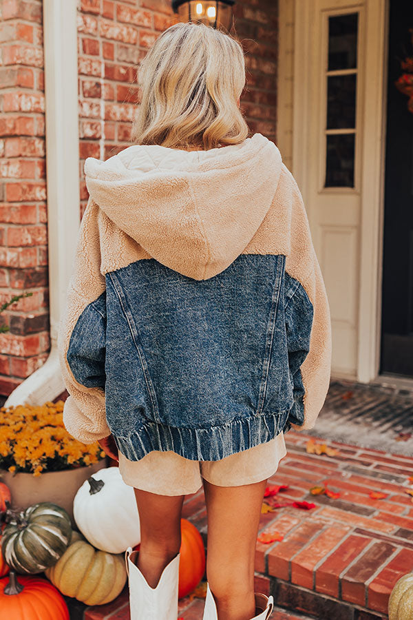 Ultimate Cozy Sherpa Denim Jacket