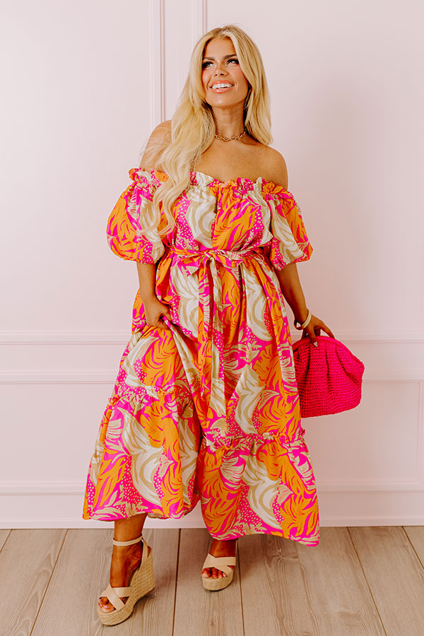 Ultimate Tropical Tango Maxi Dress for Curves