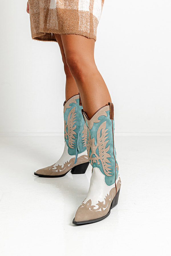 Premium Faux Leather Cowboy Boots - Ultimate Style & Comfort