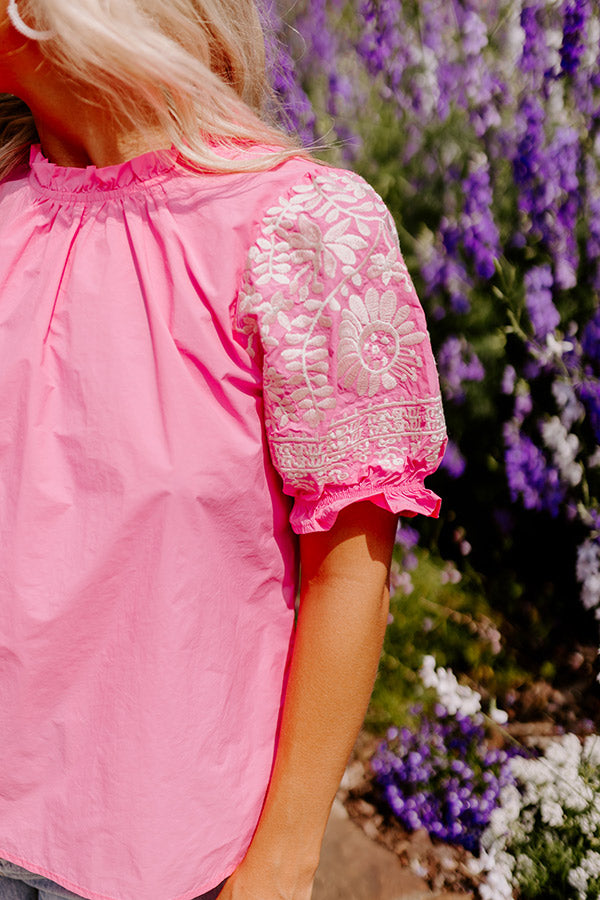 Ultimate Summer Style Embroidered Top