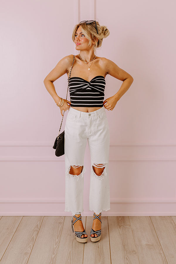 Ultimate Sunny Stride Crop Top - Trendy & Stylish
