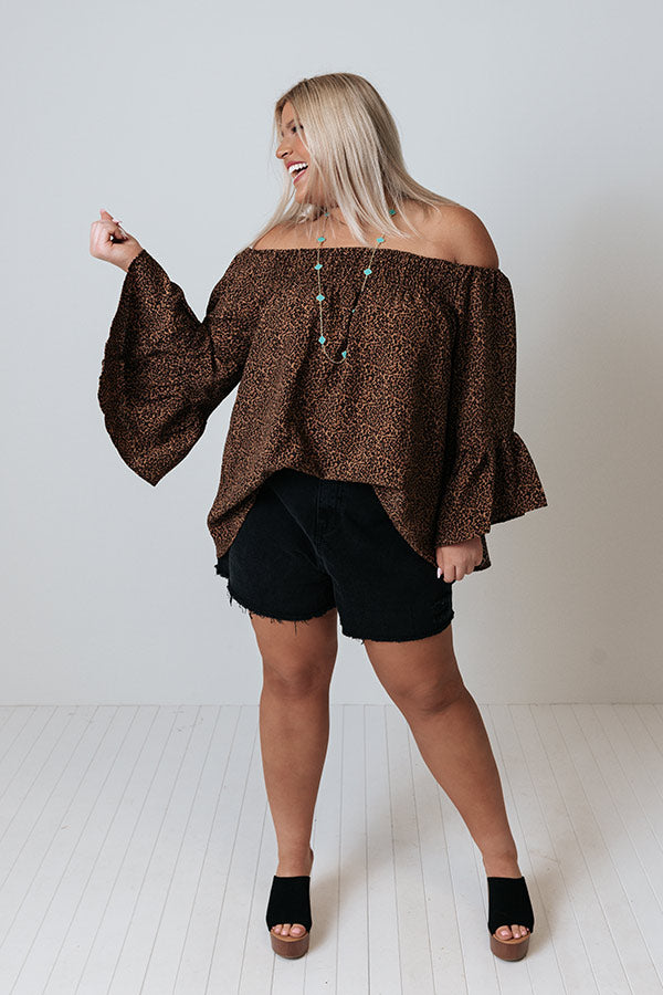 Ultimate Leopard Print Top - Plus Size Curves Collection
