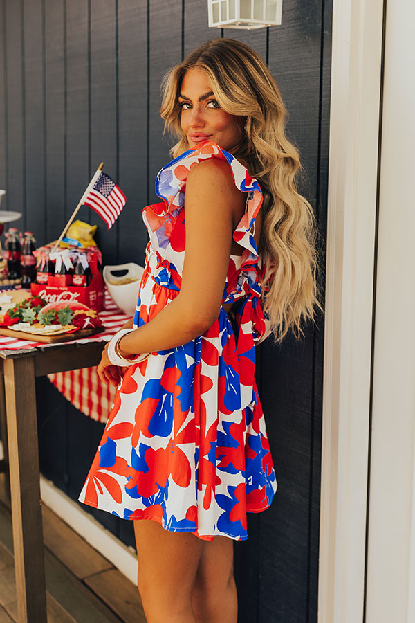 Premium Summer Floral Romper - Ultimate Patio Party Wear