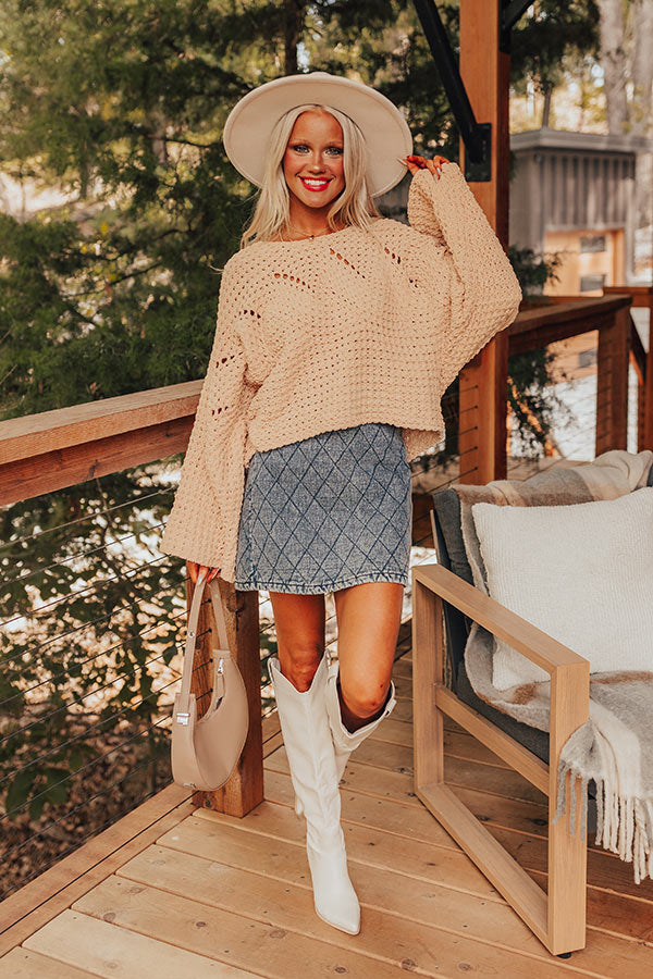 Ultimate Golden Honey Knit Sweater for Cozy Style