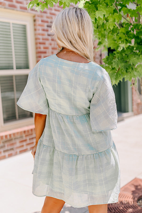 Ultimate Aqua Babydoll Dress - Flowy & Flattering