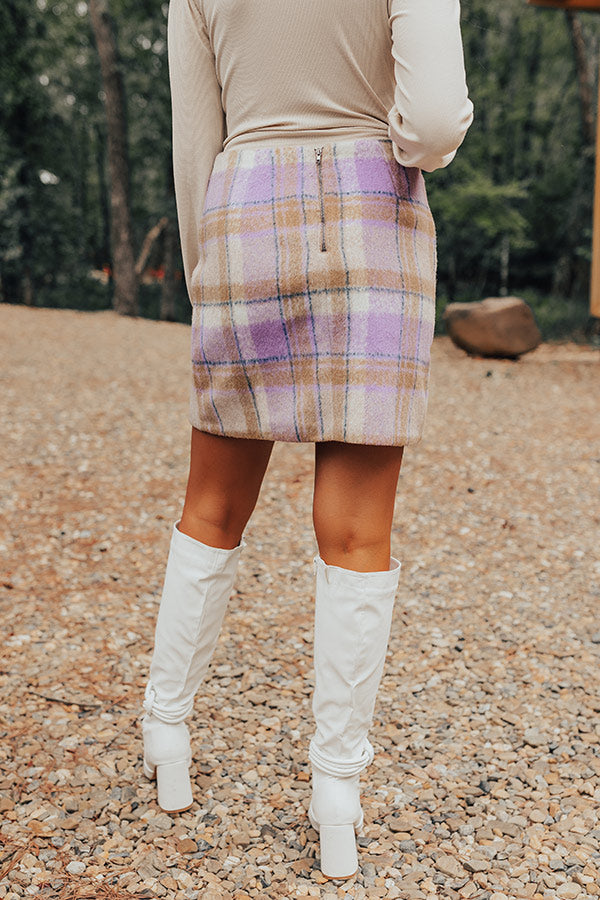 Ultimate Falling For You Plaid Skirt - Premium Style & Comfort