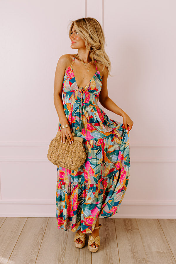 Ultimate Tropical Fizz Maxi Dress