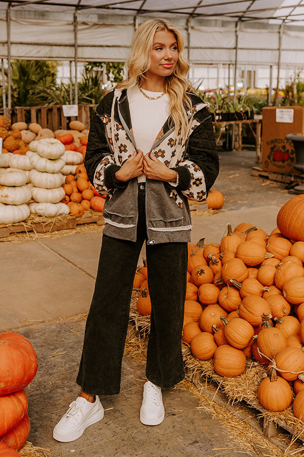 Premium Black Quilted Hooded Sweater - Ultimate Fall Style