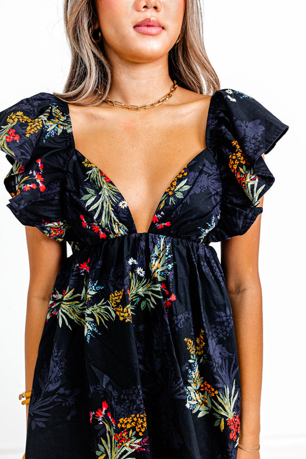 Premium Catalina Cruise Floral Mini Dress