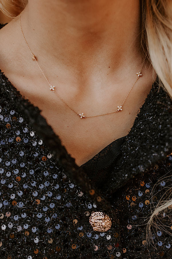 Premium Faithfully Yours Dainty Cross Necklace