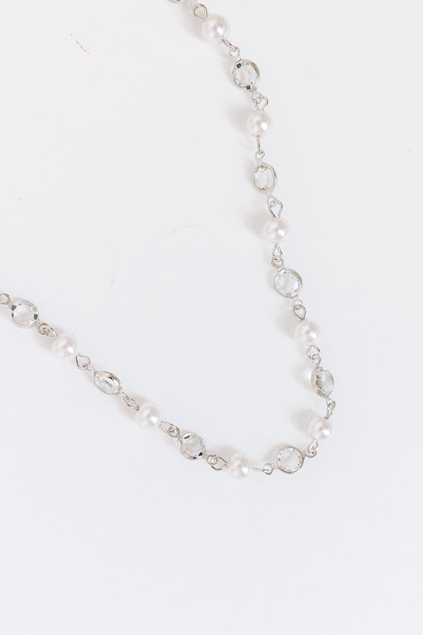 Premium Sweet Charmer Necklace - Elegant Silver Design