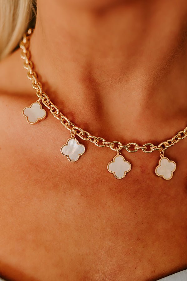 Premium Louvre Luxe Charm Necklace - Ultimate Style Statement