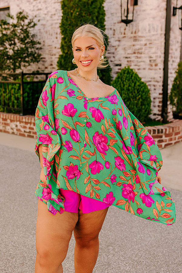 Premium Floral Tunic Top: Ultimate Comfort & Style