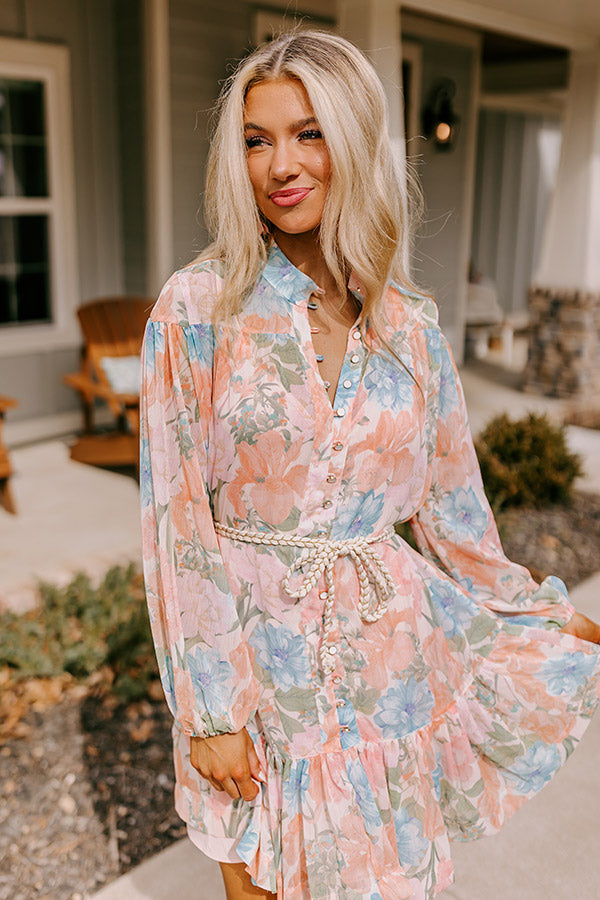 Ultimate Blossom Moment Mini Dress