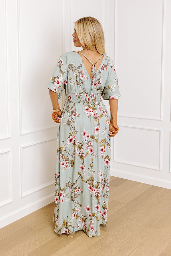 Ultimate Floral Maxi Dress - Premium Curve Fit