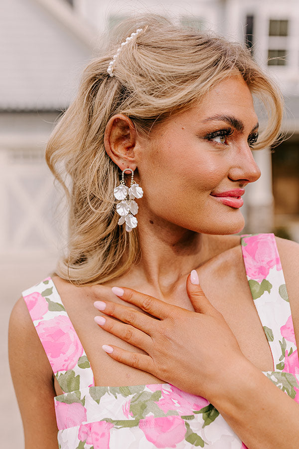 Ultimate Glam Champagne By The Sea Earrings