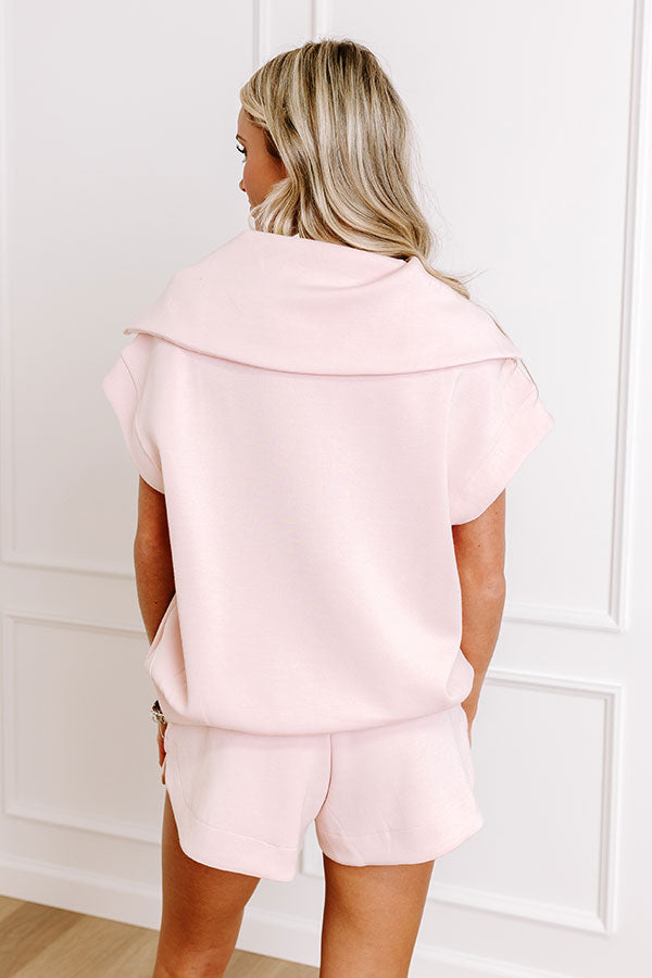Ultimate Casual Comfort Sweatshirt - Light Pink | Premium Style & Softness