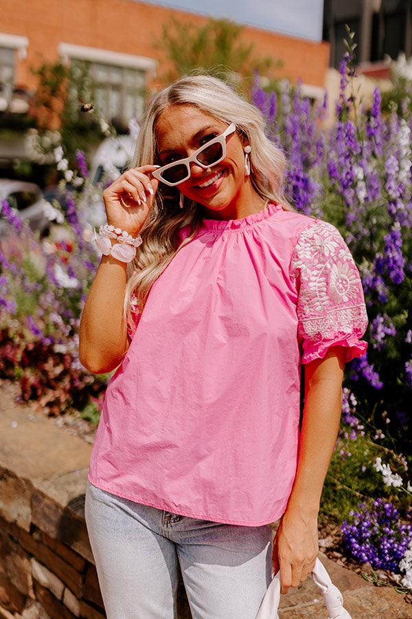 Ultimate Summer Style Embroidered Top