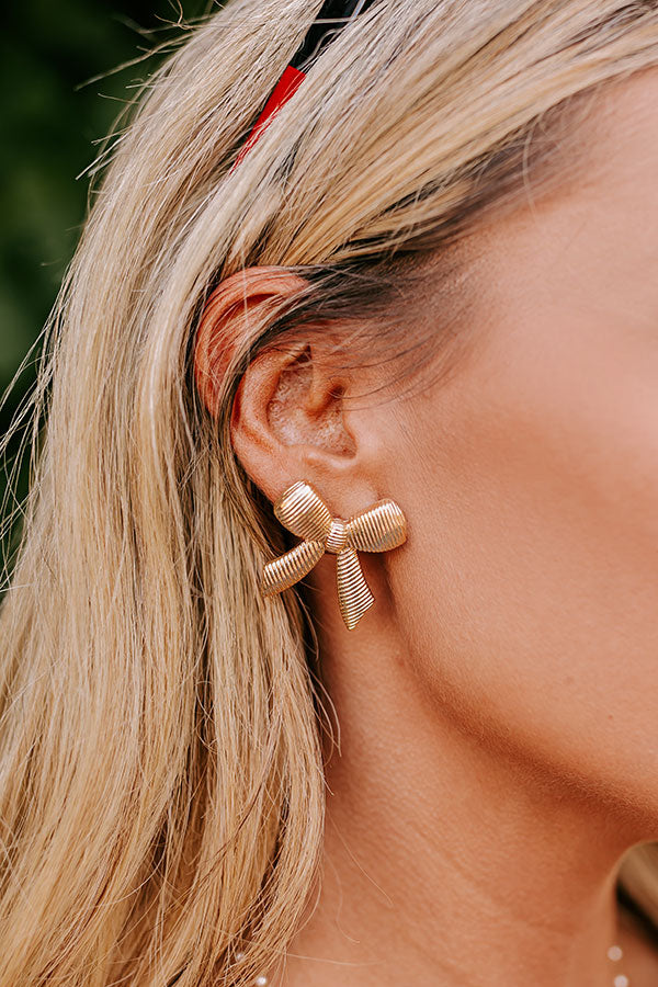 Premium Bow Stud Earrings - Ultimate Charm for Every Outfit