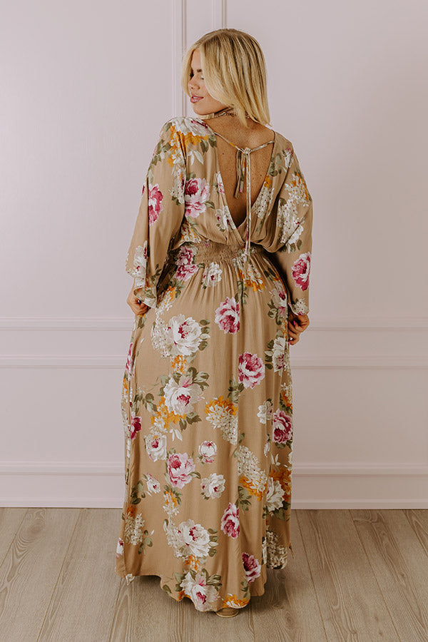 Ultimate Romantic Floral Maxi Dress - Change It Up Collection