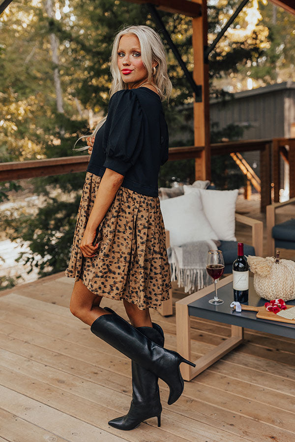 Ultimate Chic Leopard Mini Dress - Premium Style for Every Occasion