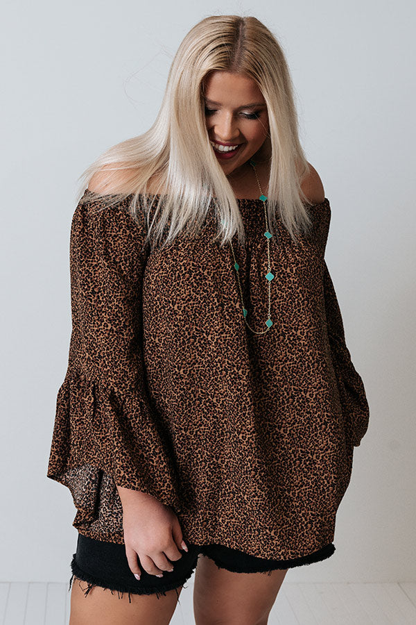 Ultimate Leopard Print Top - Plus Size Curves Collection