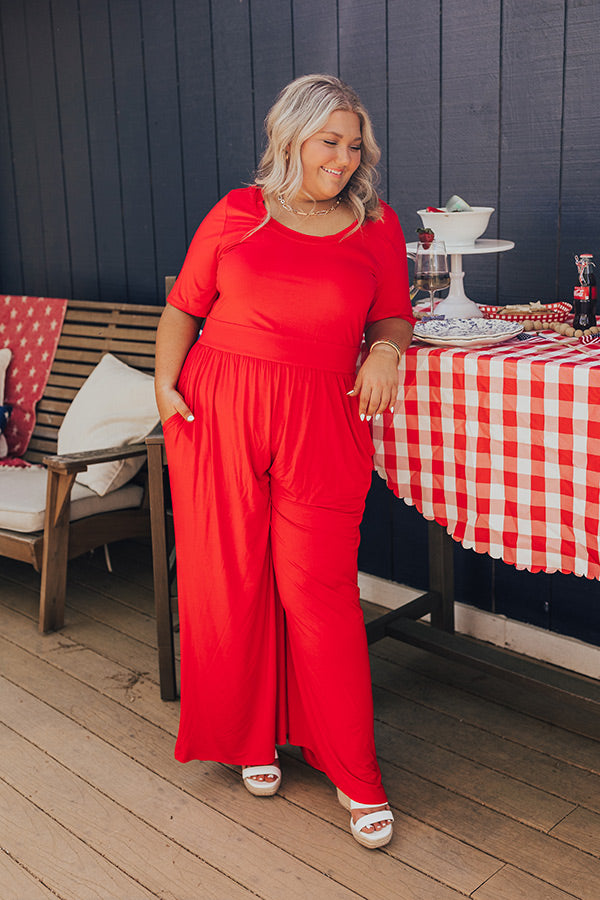 Ultimate Backyard BBQ Jumpsuit for Curves