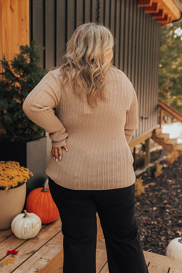 Premium Mocha Ribbed Cardigan - Ultimate Style Upgrade