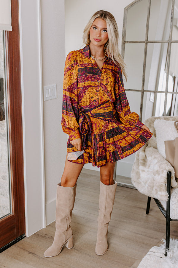 Premium Abstract Button-Up Shirt - Ultimate Fall Style