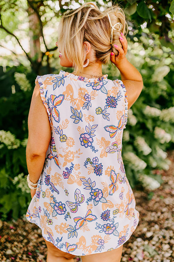 Premium Flourish Shift Top - Effortless Summer Style
