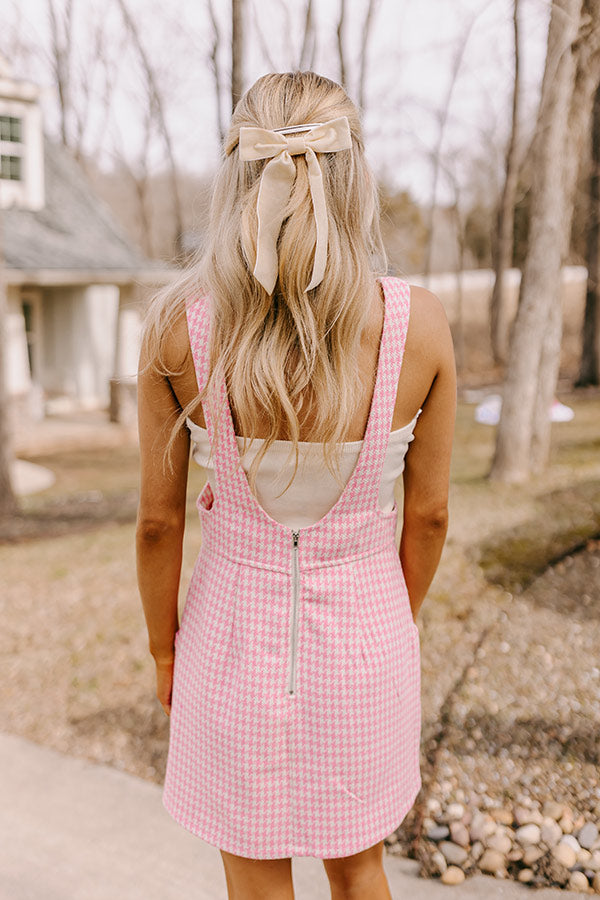 Ultimate Brunch Voyage Houndstooth Mini Dress