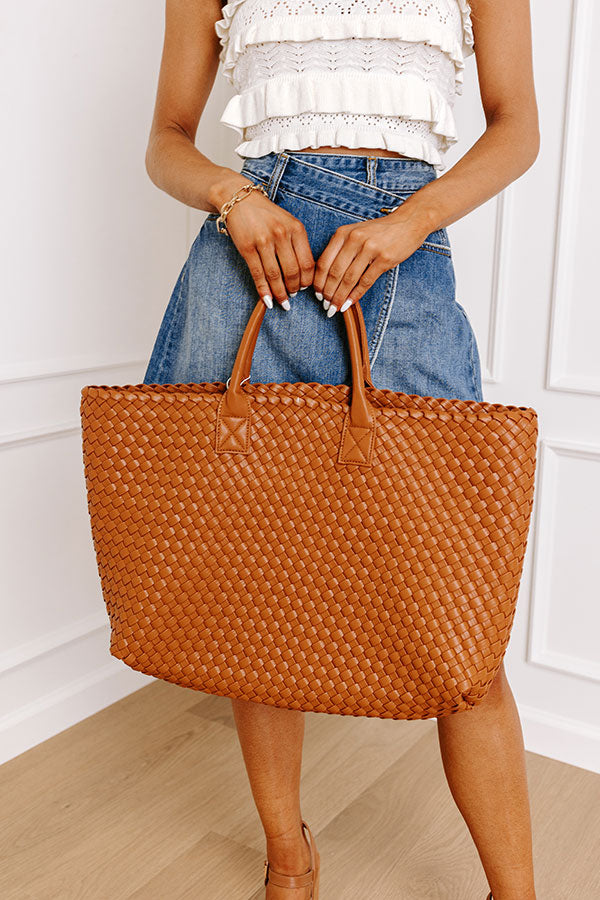 Premium Avianna Tote Bag - Ultimate Brown Elegance