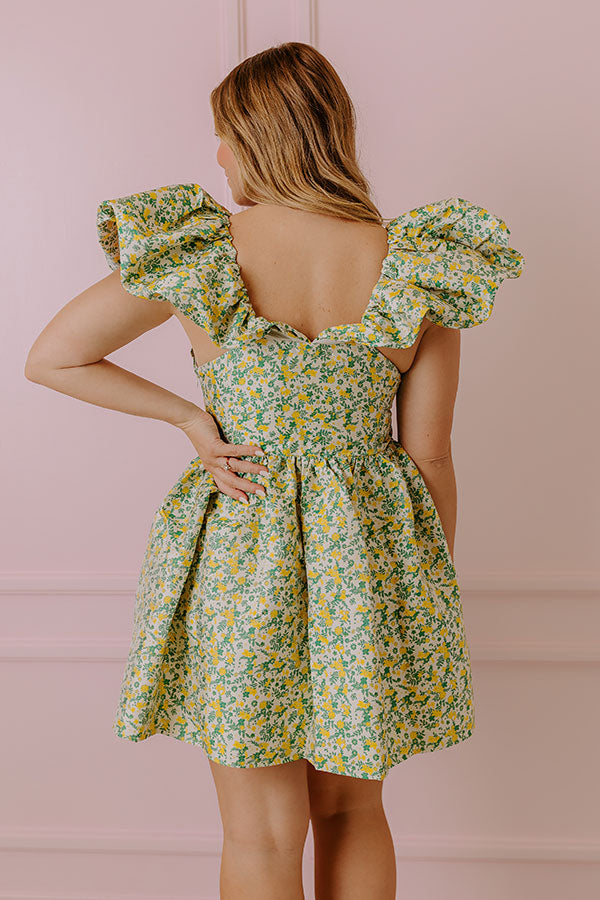 Premium Bloom With A View Mini Dress - Ultimate Style Upgrade