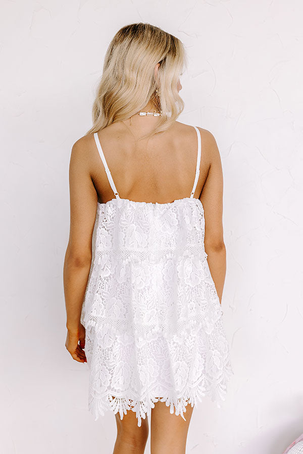 Ultimate Elegance: With All My Love Crochet Dress