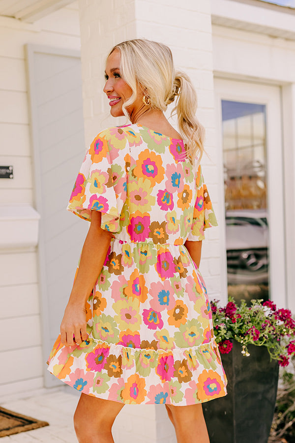 Ultimate Oh Happy Days Floral Mini Dress