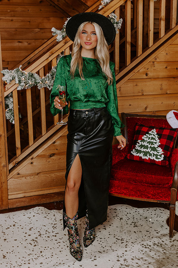 Premium Satin Elegance Top - Pair With A Smile