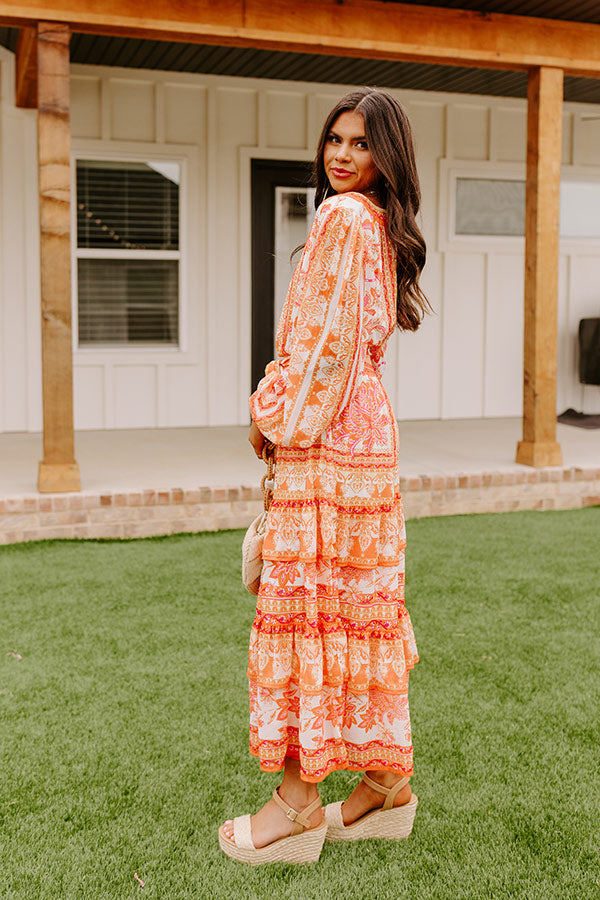 Breezy Boulevard Maxi Dress - Premium Elegance