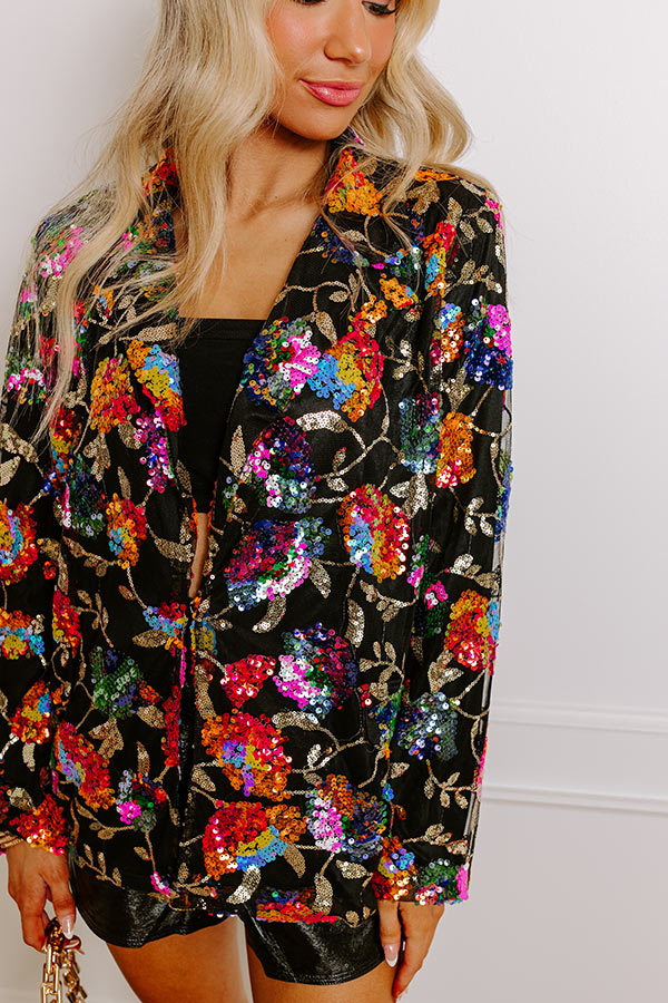 Ultimate Sparkle Sequin Blazer - Glamorous Style Essential