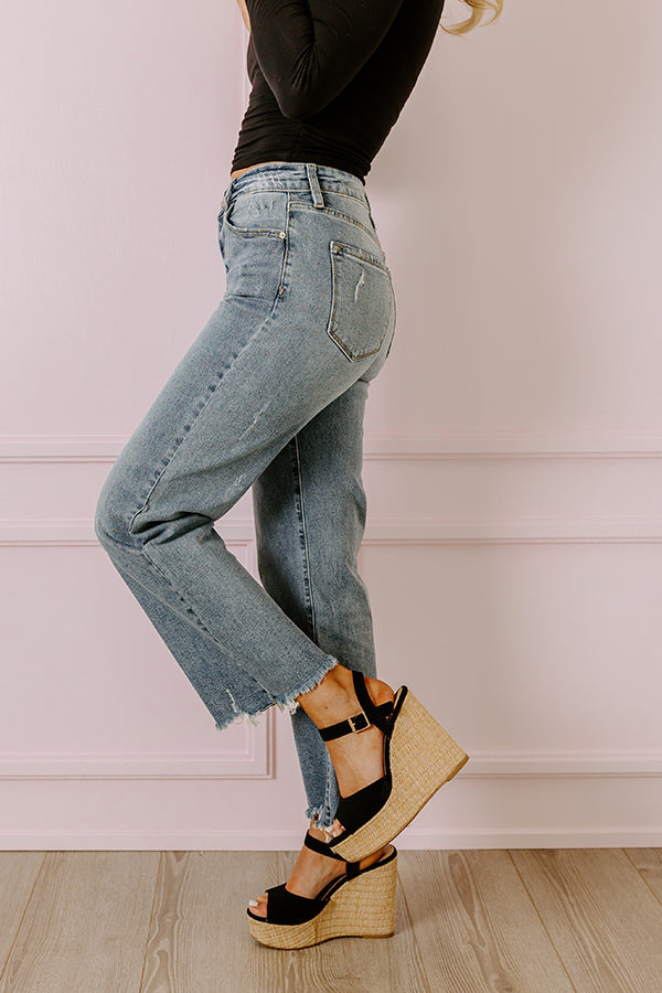 Kan Can Judith Premium High Waist Straight Leg Jeans