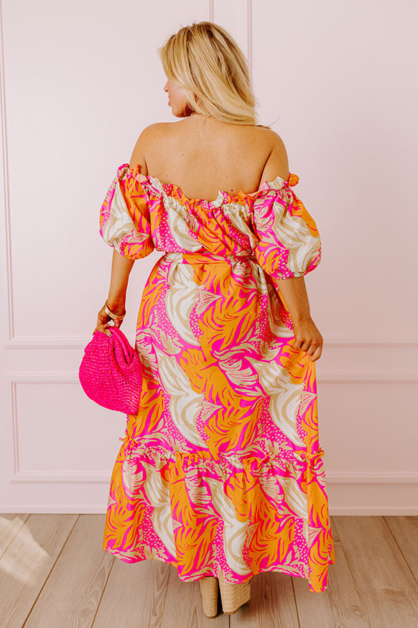 Ultimate Tropical Tango Maxi Dress for Curves