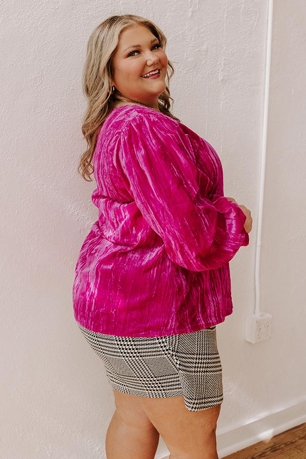 Premium Velvet Elegance Top - Ultimate Style Upgrade