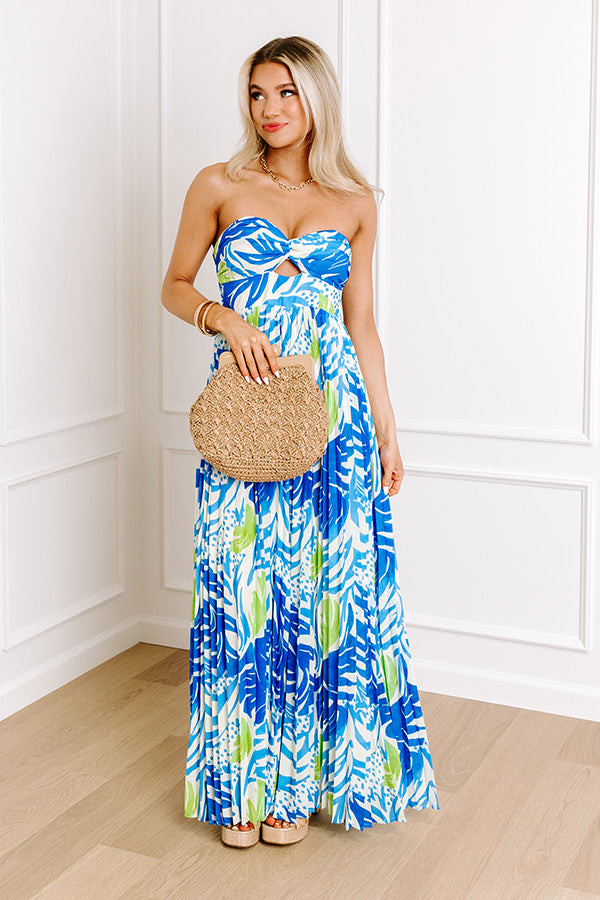 Ultimate Vacay Pleated Jumpsuit - Premium Chiffon Design