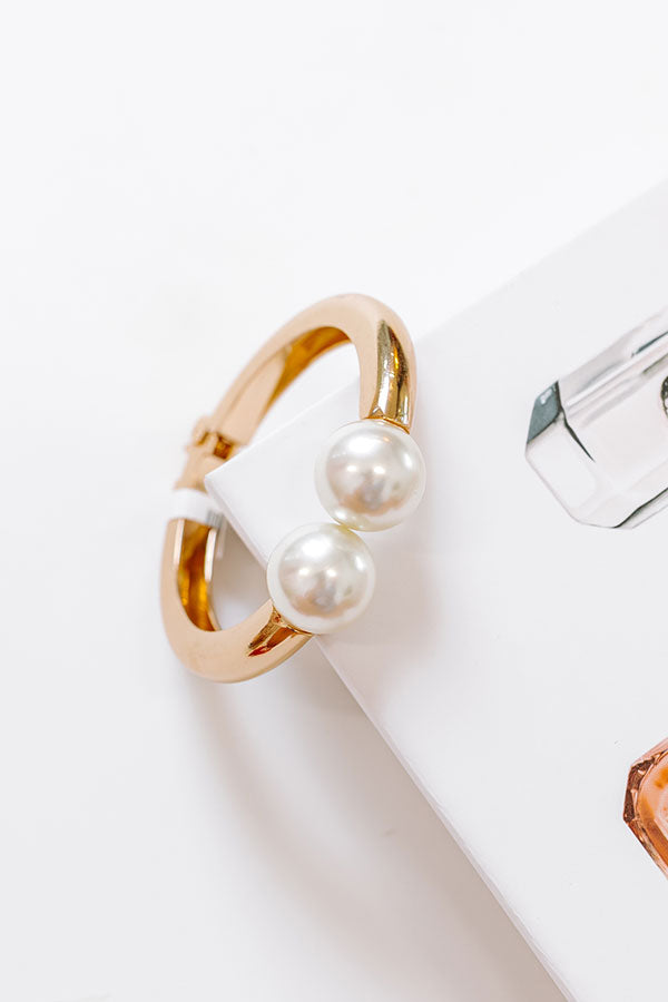 Ultimate Glam Midnight Mirage Pearl Bangle
