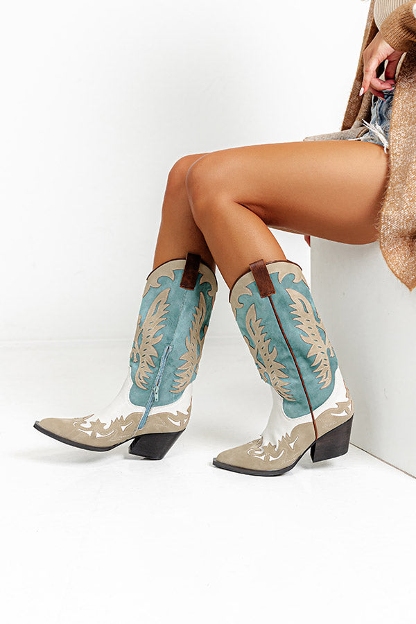 Premium Faux Leather Cowboy Boots - Ultimate Style & Comfort