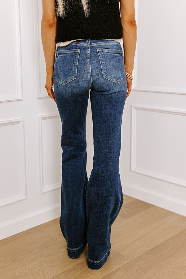 JUDY BLUE Premium Ryleigh High Waist Flare Jeans