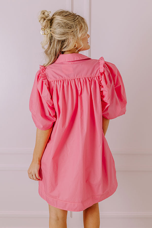 Ultimate City Escapes Shift Dress - Pink