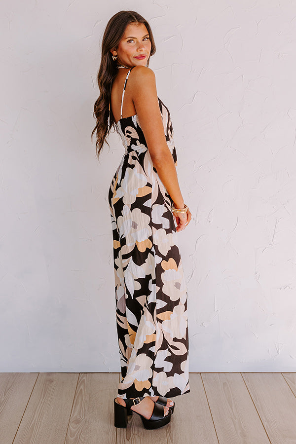 Ultimate Elegance: Black Floral Jumpsuit for Every Occasion