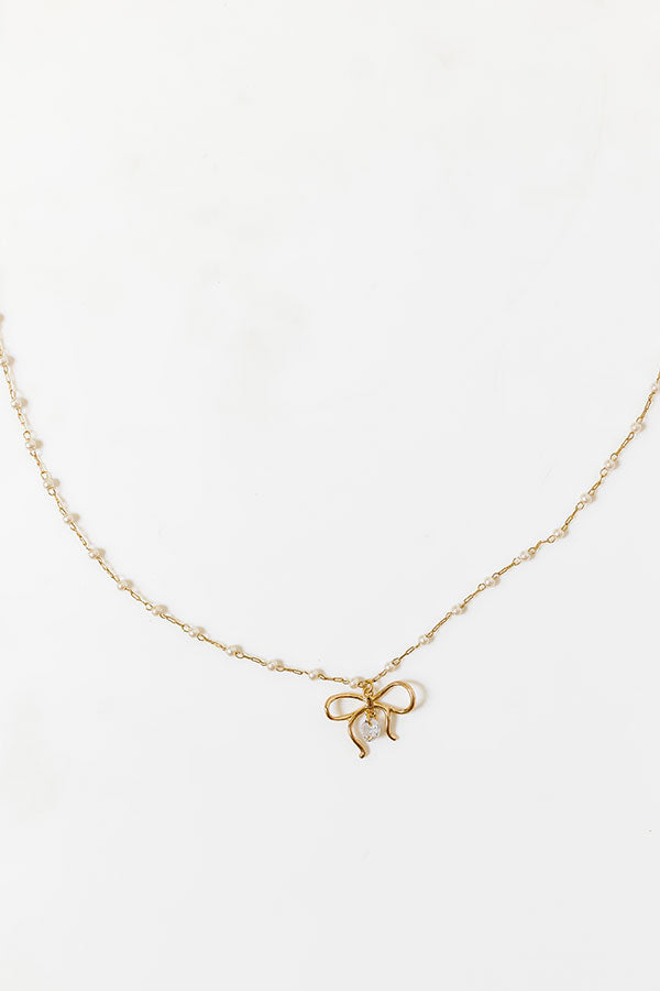 Premium Coquette Charm Necklace - Ultimate Glam Accessory