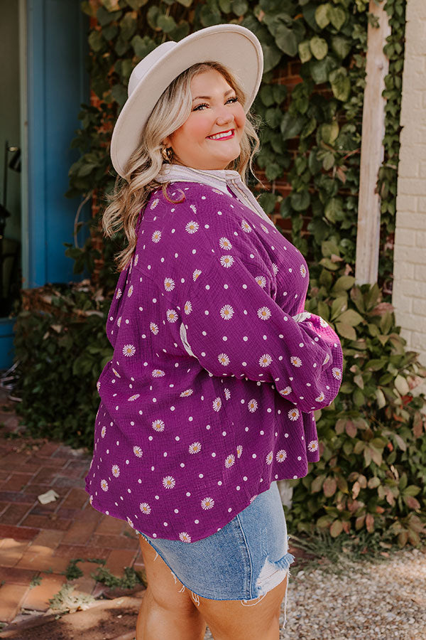 Ultimate Daisy Button-Up Top for Curves